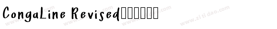 CongaLine Revised字体转换